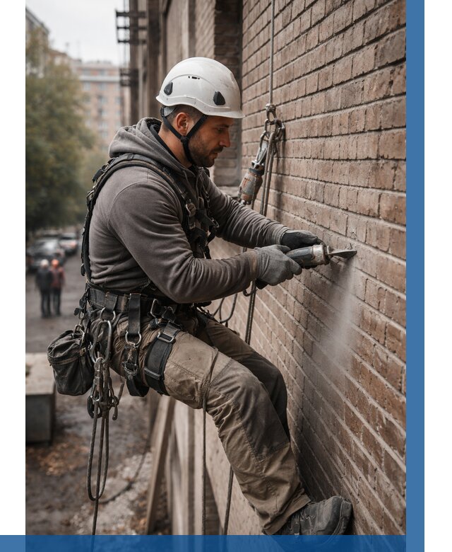 Расшивка кирпичных швов в Кинели от 611 р. | ВЫСОТНИК-Кнл