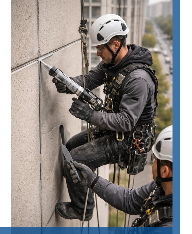 Первичная герметизация швов в Кинели от 611 р. | ВЫСОТНИК-Кнл