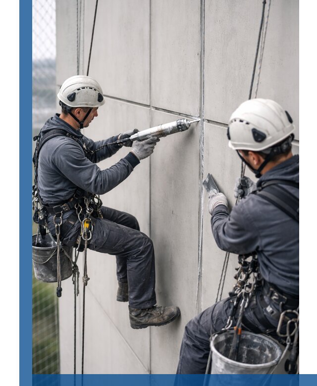 Первичная герметизация швов фасадов и кровель в Кинели