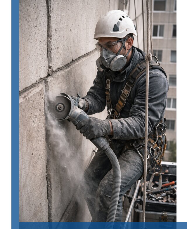 Штробление межпанельных швов в Кинели качественно и быстро