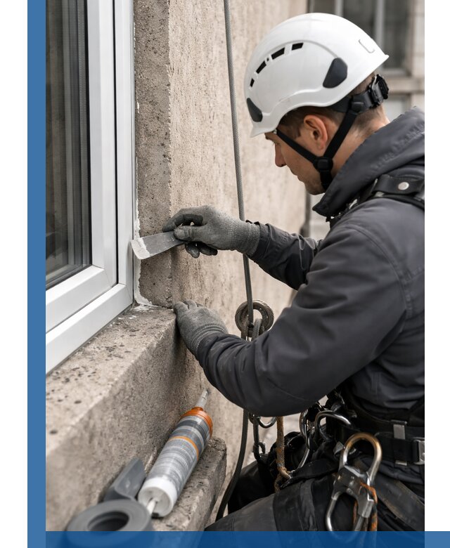 Герметизация монтажных швов окон в Кинели с гарантией качества