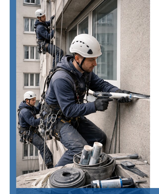 Герметизация швов лоджии в Кинели профессионально и надежно