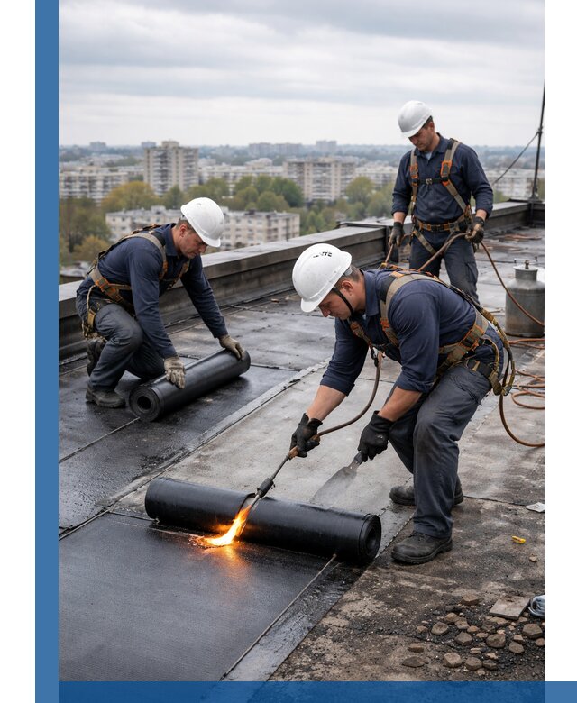 Ремонт наплавляемой кровли в Кинели качественно и надежно