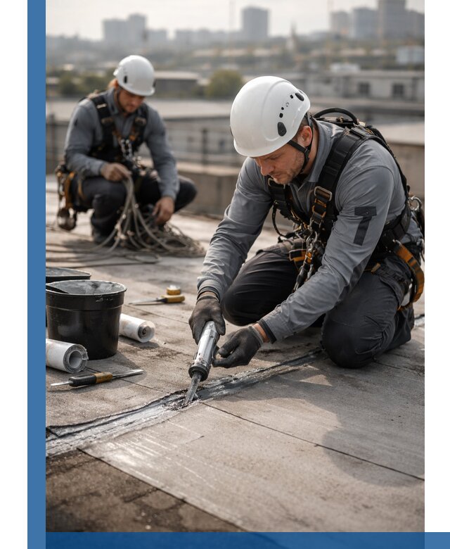 Аварийное и капитальное устранение протечек кровли в Кинели