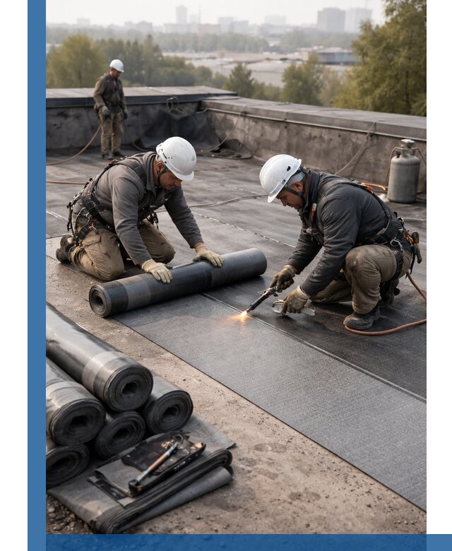 Монтаж мягкой кровли в Кинели профессионально и надежно