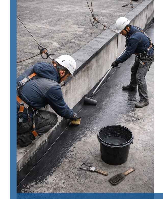 Гидроизоляция кровли жидкой резиной профессионально в Кинели