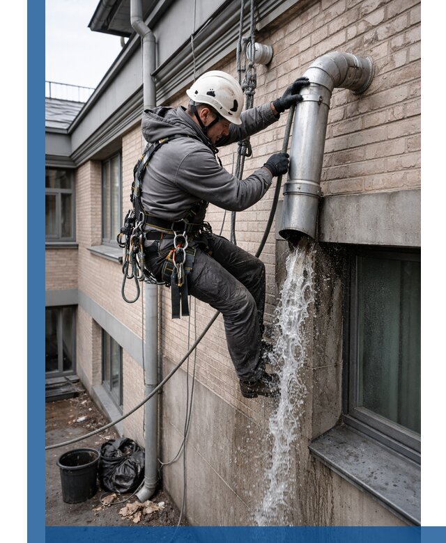 Профессиональная прочистка водосточных труб в Кинели с гарантией