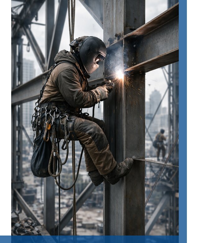 Высотные сварочные работы в Кинели от 3566 р. | ВЫСОТНИК-Кнл