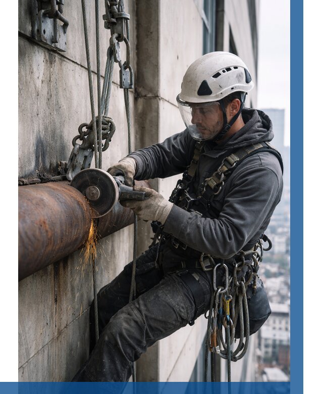 Резка металла на высоте в Кинели по цене от 4585 р. | ВЫСОТНИК-Кнл