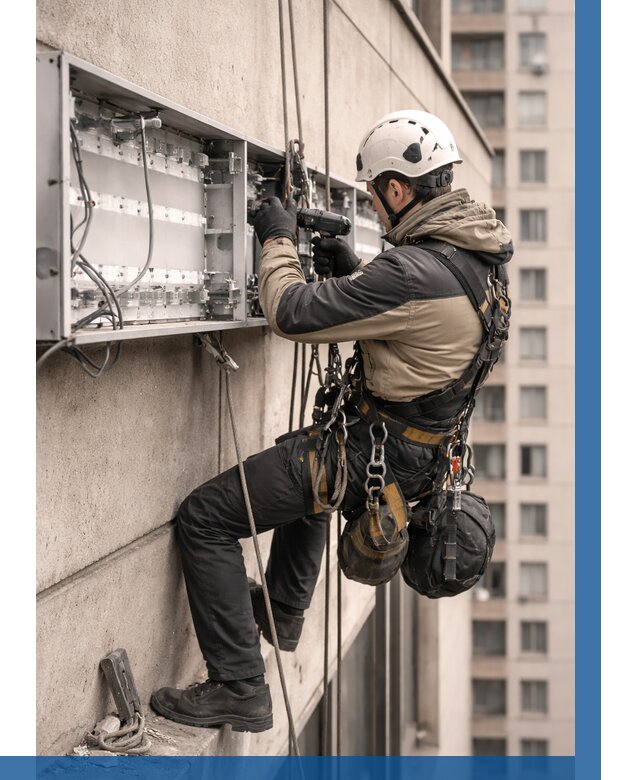 Ремонт вывески на высоте в Кинели от 4585 р. | ВЫСОТНИК-Кнл