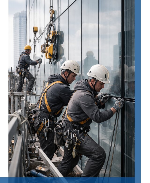 Структурное остекление фасадов в Кинели от 9679 р. | ВЫСОТНИК-Кнл