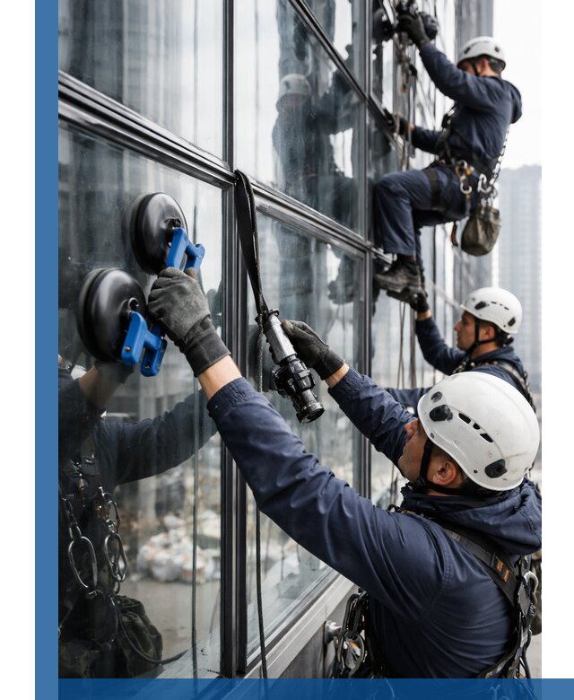 Радиусное остекление фасадов под ключ в Кинели с гарантиями