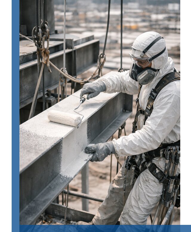 Профессиональная огнезащитная обработка металлоконструкций в Кинели