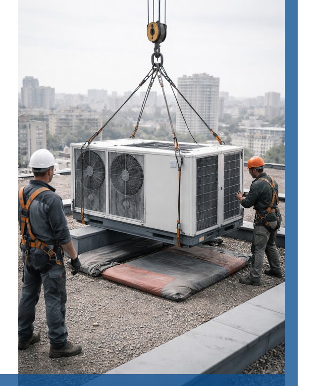 Подъем груза на крышу в Кинели от 5094 р. | ВЫСОТНИК-Кнл заказать