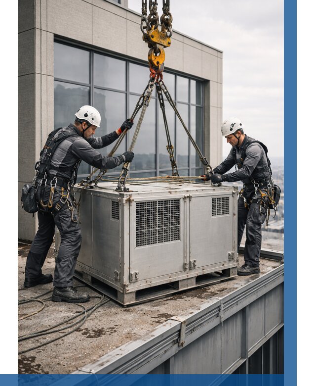 Такелажные работы на высоте в Кинели от 8150 р. | ВЫСОТНИК-Кнл