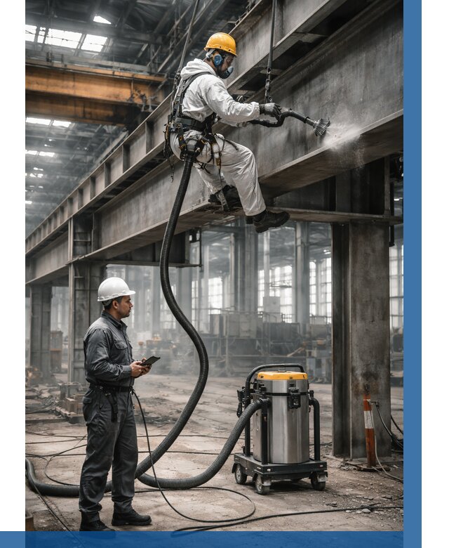 Обеспыливание конструкций в цехе в Кинели от 4279 р. | ВЫСОТНИК-Кнл