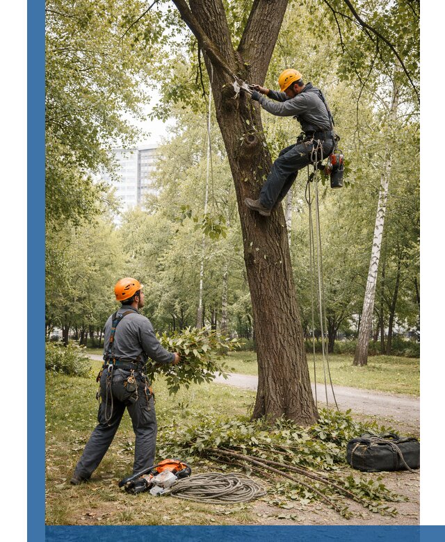 Санитарная обрезка деревьев в Кинели, профессионально и безопасно