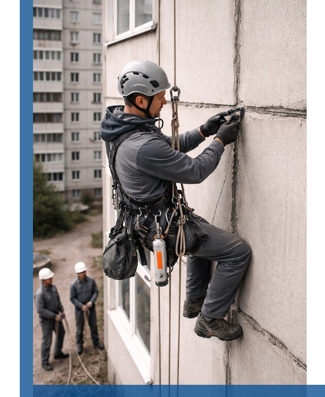 Обследование межпанельных швов и герметизация в Кинели