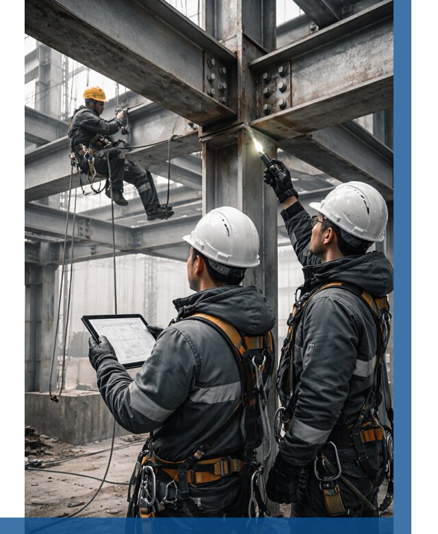 Обследование металлоконструкций в Кинели от 5603 р. | ВЫСОТНИК-Кнл