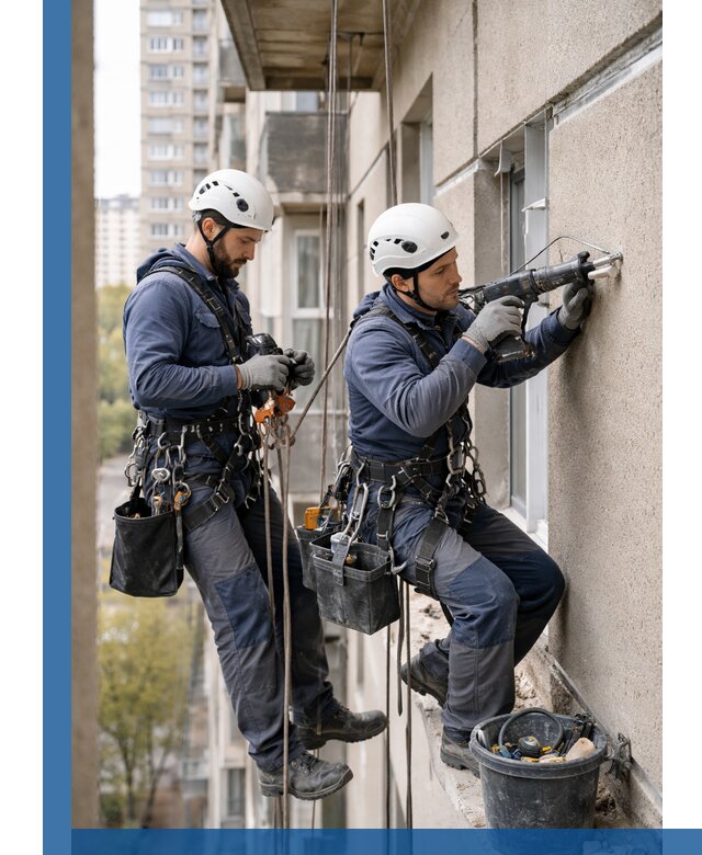 Промышленные альпинисты высотные работы и монтаж в Кинели